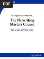 Ken Evoy - The Simple Art of Persuasion... The Net Writing Masters Course - Want To Sell More - Write Better (p.1