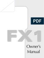 FX1 Manual English Spanish