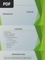 Lec 01 - Control Statement (3)