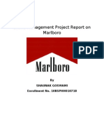 Brand Management Project On Marlboro