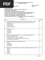 PRACTICE PAPER SESSION ENDING EXAM 2024-25