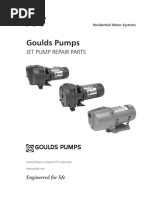 Goulds Pumps Jet Pump Repair Parts