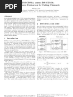 2 DS-CDMA With MRC: U U I I I