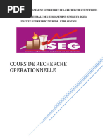 THEORIE DES GRAPHES ISEG 2020