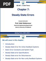 Chapter 7- Steady-state Error