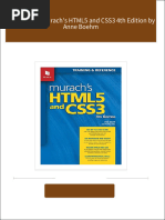 Download Full (eBook PDF) Murach's HTML5 and CSS3 4th Edition by Anne Boehm PDF All Chapters