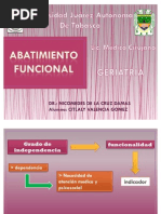 Abatimiento Funcional