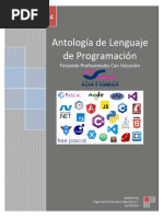 Antologia de Lenguaje de Programacion