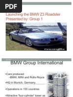 Launching The BMW Z3 Roadster