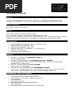 M Shishan CV