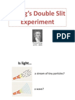 Young's Double Slit Experiment