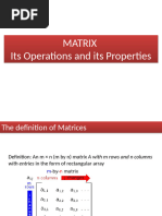 1 Matrices 1