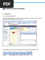 MedITEX Scheduler Appointment