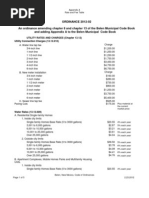 Amended Belen Water and Sewer Rates Ordinance