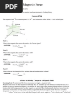 MP EM Ass 14: Magnetic Force