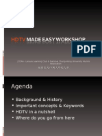 HD TV Made Easy Workshop