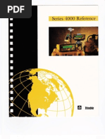 Trimble Series 4000 Reference Manual