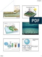 Groundwater: The Hydrologic Cycle