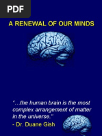 Renewing of Your Mind