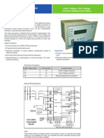 Under Voltage Over Voltage & ND Relay