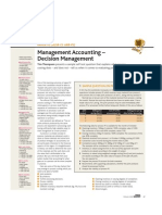 CIMA Process Costing Sum and Answers