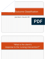 Nursing Outcome Classification