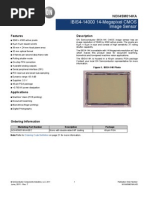 IBIS4-14000 14-Megapixel CMOS Image Sensor: Features Description