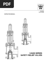 3-5400 SERIES Safety Relief Valves: Instruction Manual