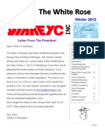 YAAEYC Winter Newsletter 2012 Final