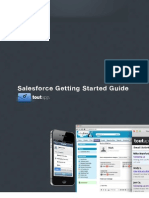 ToutApp Getting Started Guide For Sales Force