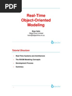 Real-Time Object-Oriented Modeling: Tutorial Structure