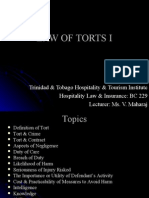 Law of Torts I