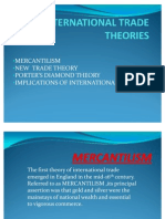 International Trade Theories