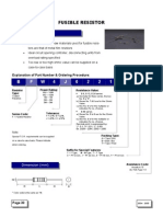 Resistor Fusible