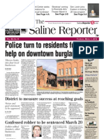 The Saline Reporter Front Page