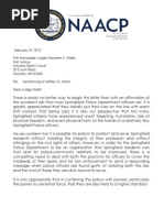 NAACP Letter To Judge Maureen Walsh