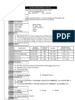 Hafiz Muhammad Nawaz Final CV