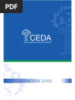 Memoria CEDA 2005