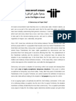 ACRI Report - Democracy On Paper Only? - June 4th, 2007