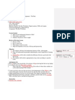 Lesson Plan - The Shot