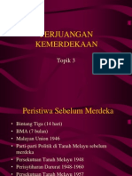 3 Perjuangan Kemerdekaan