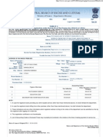 Service Tax Registration - Form ST-2