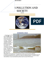 Water Pollution and Society