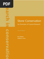 Stone Conservation: An Overview of Current Research (2010)