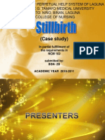 Still Birth Case Presentation by BSN2B