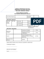 Borang Maklumat Pentaksir PLBS