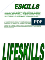 For Citizenship and Life: Using The ITI Lifelong Guidelines and LIFESKILLS in Your