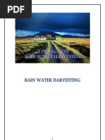 Rain Water Harvesting