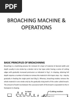 Broaching