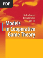 Models in Cooperative Game Theory